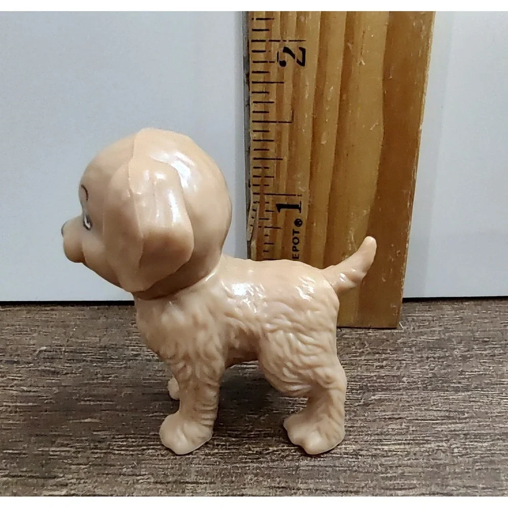 Barbie Squirt Puppy Golden Retriever Pet Toy Dog Replacement Animal Z30